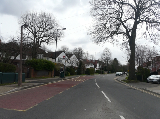 Cannon Lane near the junction with Eastcote Road 2013